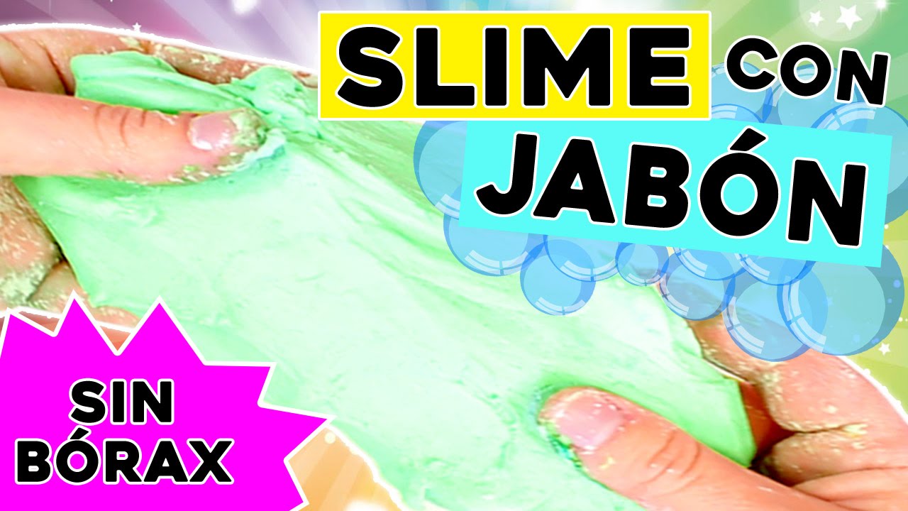 Cómo hacer slime casero