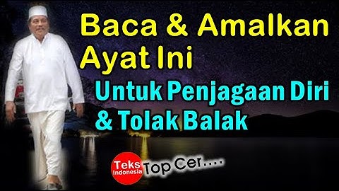 Ayat Penjagaan Diri Dari Jin, Setan, Genderuwo, Pri Prayangan | Prof. DR. KH. Abdul Ghofur
