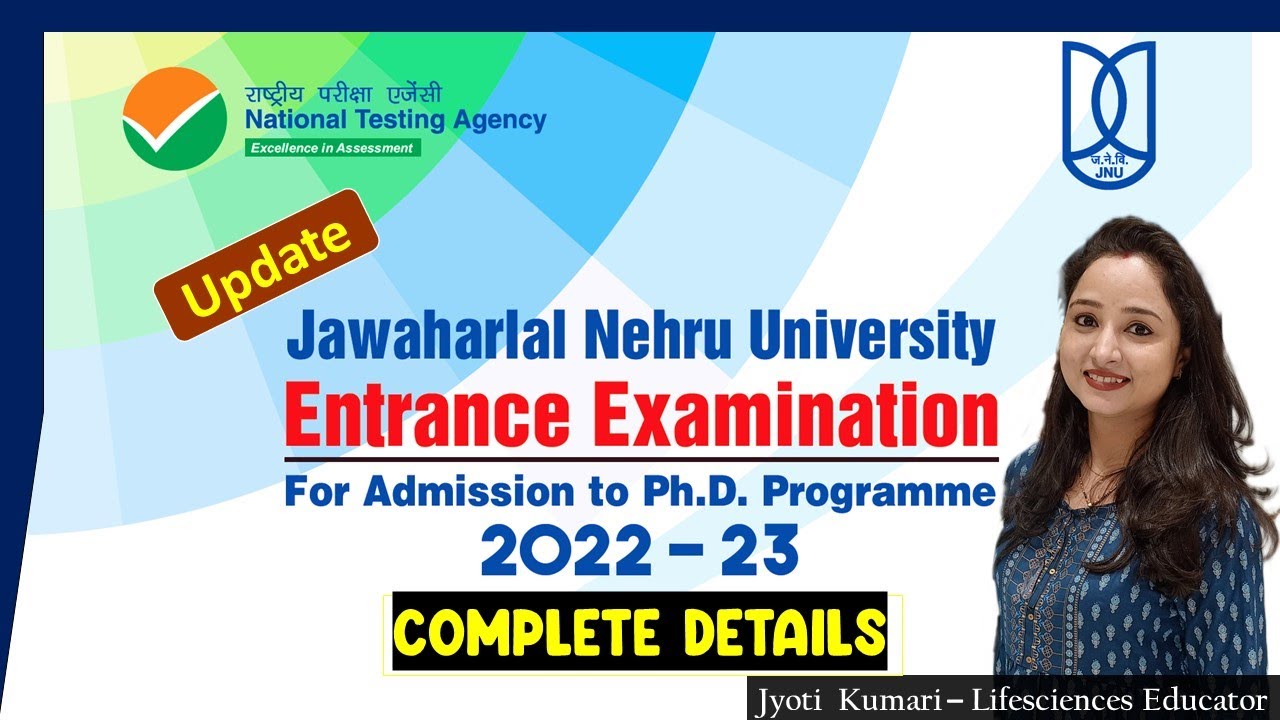 jnu phd exam date 2022