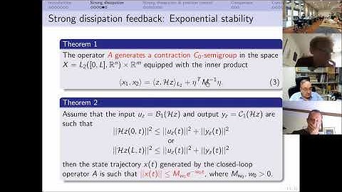 4th ConFlex Meeting: Stabilisation of mixed ODE-PDE port-Hamiltonian systems, A. Mattioni, UBFC