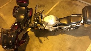 : Honda VFR800 vs Honda ST1100 Pan-European!!!
