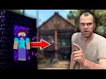 Steve Gave His House To ANGRY Trevor !! (Minecraft GTA 5 Collab)