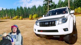 картинка: КУПИЛ НОВЫЙ ПРАДО и ПОЕХАЛ НА РЫБАЛКУ - RP в FORZA HORIZON 4 + РУЛЬ