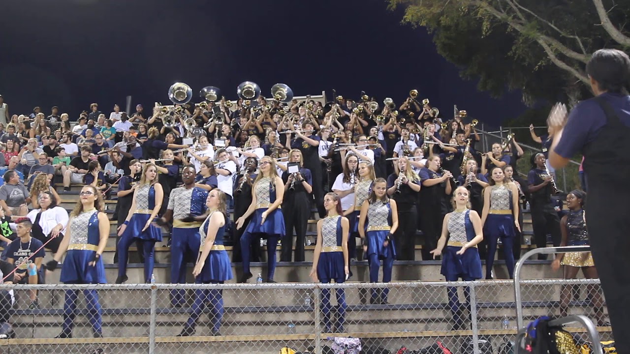 EHS Golden Panthers Marching Band Stand Tunes "Right Above It" 10/11/19 YouTube