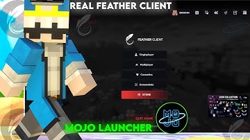 How to install Real feather client in mojo launcher | 1.20.1 1.21.1 200+ fps 🔥