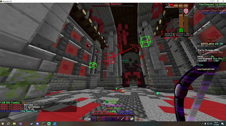 Getting my first level 200 Golden Dragon - Hypixel Skyblock