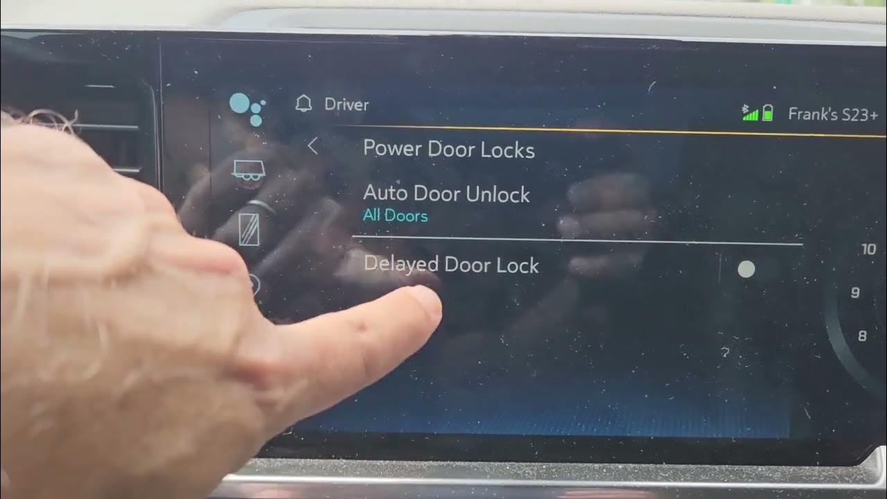 UNIQUE DOOR LOCK SETTINGS CHEVROLET SILVERADO YUKON FOB REMOTE ACCESS