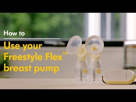 How to use Medela Freestyle Flex™ double electric breast pump