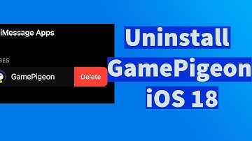How to Uninstall GamePigeon in iOS 18 | Delete Game Pigeon from iPhone iMessage