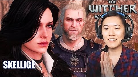 Arriving in Skellige! | THE WITCHER 3: WILD HUNT Blind Play | Poet Under Pressure