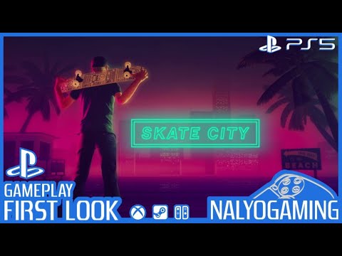 SKATE CITY, PS5 Gameplay First Look - YouTube