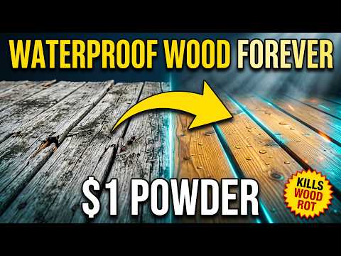 This $1 Powder Protects Wood for 50 Years — The Paint Industry Hoped You'd Never Find Out