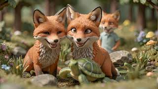 Finn the Fox and the Shy Turtle 🐢 | Kids Story