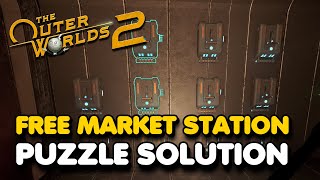 The Outer Worlds 2 - Free Market Station Switches Puzzle Solution