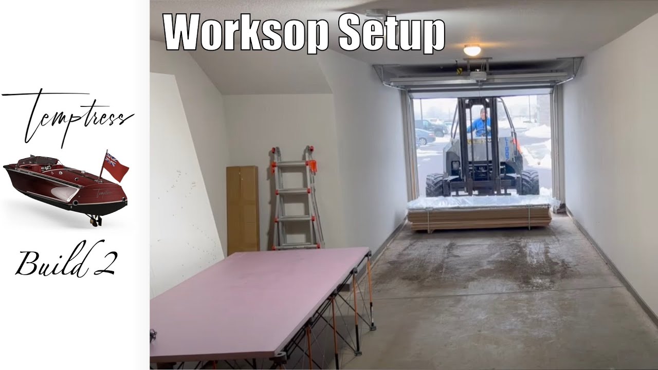Temptress Build 2 Boat Building Setup YouTube