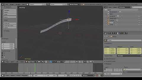 blender animar spline ik