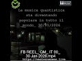 Più che una semplice canzone, questo è un Linguaggio Musicale Globale_ FB REEL  QM  IT 001 30 Jan 26