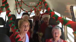 Seniors Mannequin Christmas Challenge comes to life
