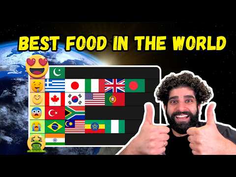 ranking the food from every country in the world