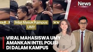 Mahasiswa UMY Tangkap Intel Polisi di Kampus, Polda DIY Langsung Turun Tangan | iNews Pagi (19/6
