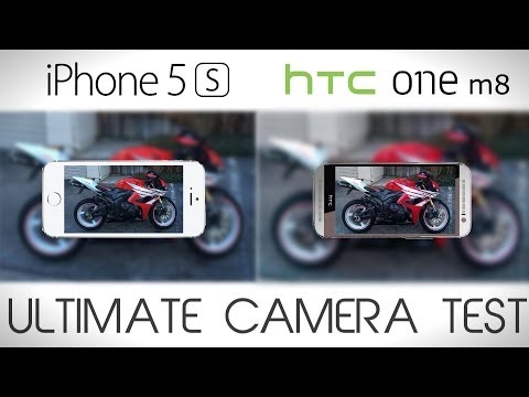 HTC ONE M8 vs iPhone 5S - Ultimate Camera Test