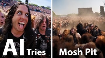 AI Hits Singularity at a Metal Festival: The Ultimate Mosh Pit Chaos!