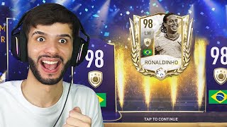 CONSEGUI O MELHOR RONALDINHO DO FC MOBILE 24