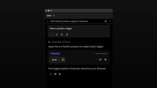 MATE for AE - Your AI Agent for After Effects
