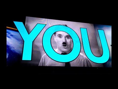 Charlie Chaplin's Final Speech from The Great Dictator - U2 eXPERIENCE & iNNOCENCE Tour 2018 Intro