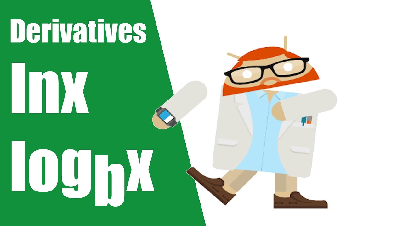 How to Find the Derivative of lnx and logx | Proofs and Examples - YouTube