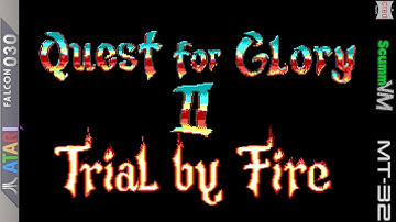 Atari ST Extra [018] Quest for Glory II DOS in ScummVM on CT60 Falcon Roland MT32