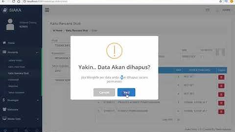 Sistem Informasi Akademik Versi Pro | Codeigniter 3 || Gentelella