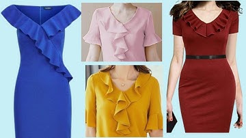 🌟 4 mẫu cổ áo lượn sóng đẹp, cắt may dễ dàng | le fashion