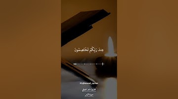 ﴿إِنَّكَ مَيِّتٌ وَإِنَّهُم مَّيِّتُونَ﴾💔 ماهر المعيقلي سورة الزمر حالات واتس