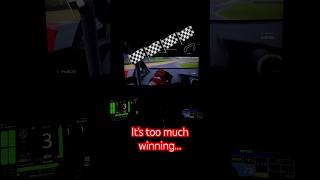 It’s too much winning! No it isn’t! #simracer #Sinracing #granturismo we need more wins!