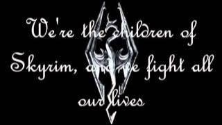 SKYRIM THE AGE OF AGGRESSION LYRICS