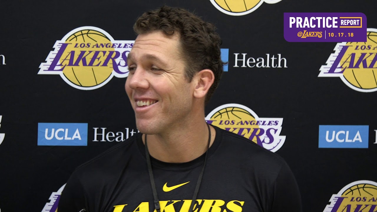 Scott Machado Lakers. Practice report