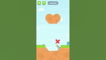 Slice To Save game shorts video 🚽 Level 24