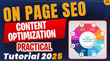 How To Do Content Optimization in SEO Tutorial 2025 | Website Content Optimization Strategies | #seo