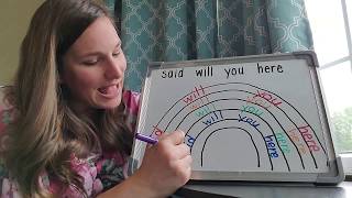 Sight Word Rainbow Writing ~ May 20