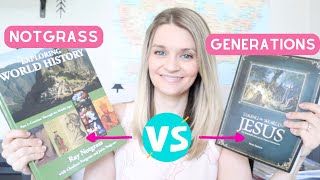 Homeschool History Curriculum Comparison; Notgrass vs Generations | What's the Difference?