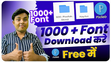 How To Add Custom Fonts In Pixellab App | Make Your Thumbnails Attractive | Install Custom Fonts 🔥
