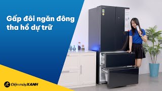 Tủ Lạnh Toshiba Có Tới 2 Ngăn Đông Dạng Tủ Kéo, Dung Tích Khủng Tha Hồ Bảo Quản Thực Phẩm
