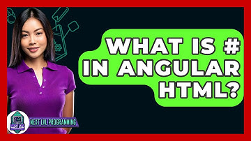 What Is # In Angular HTML? - Next LVL Programming