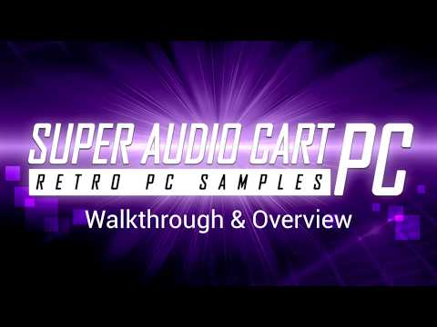 Super Audio Cart PC: Retro Computer Samples (Demo & Walkthrough)