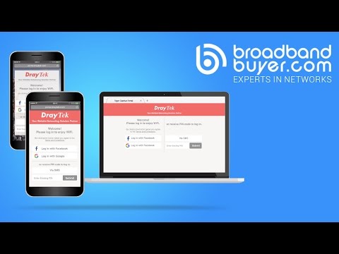 Introducing the DrayTek WiFi Router Hotspot Portal
