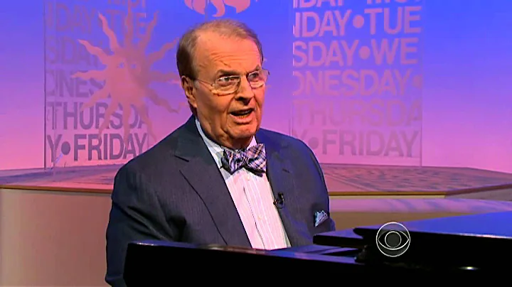 Charles Osgood sings for his 80th birthday