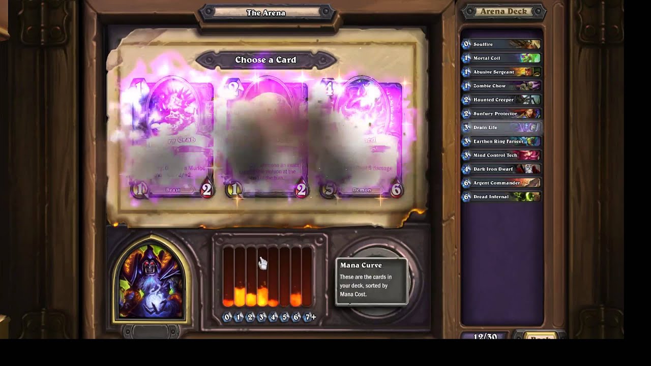 Hearthstone Teachings-Arena Drafting - YouTube