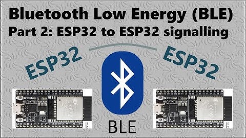 BLE with ESP32 tutorial part 2: the client