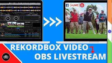 HOW TO ADD REKORDBOX VIDEO OUTPUT TO OBS FOR LIVE STREAMING | Live Stream VIDEO DJ Sets like a Pro!